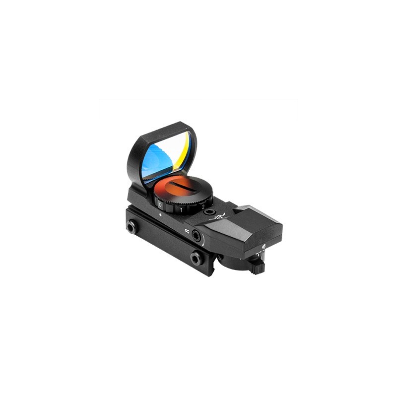 Nc Star D4B Red Four Reticle Reflex Optic BLACK