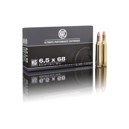 RWS 6,5X68 127 gr Kegelspitz 20 stuks
