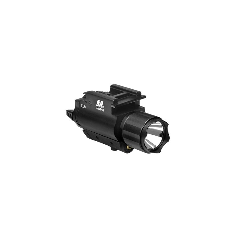 NcStar 200 L Flashlight Red Laser QR Mount