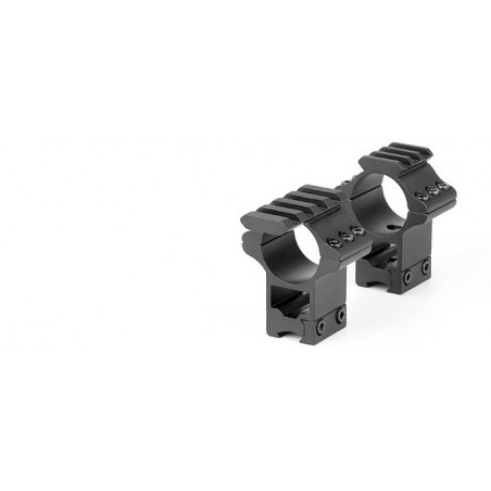 Hawke Tactical Match Mounts 1" 2 Piece (3/8" or 11mm Rail) High