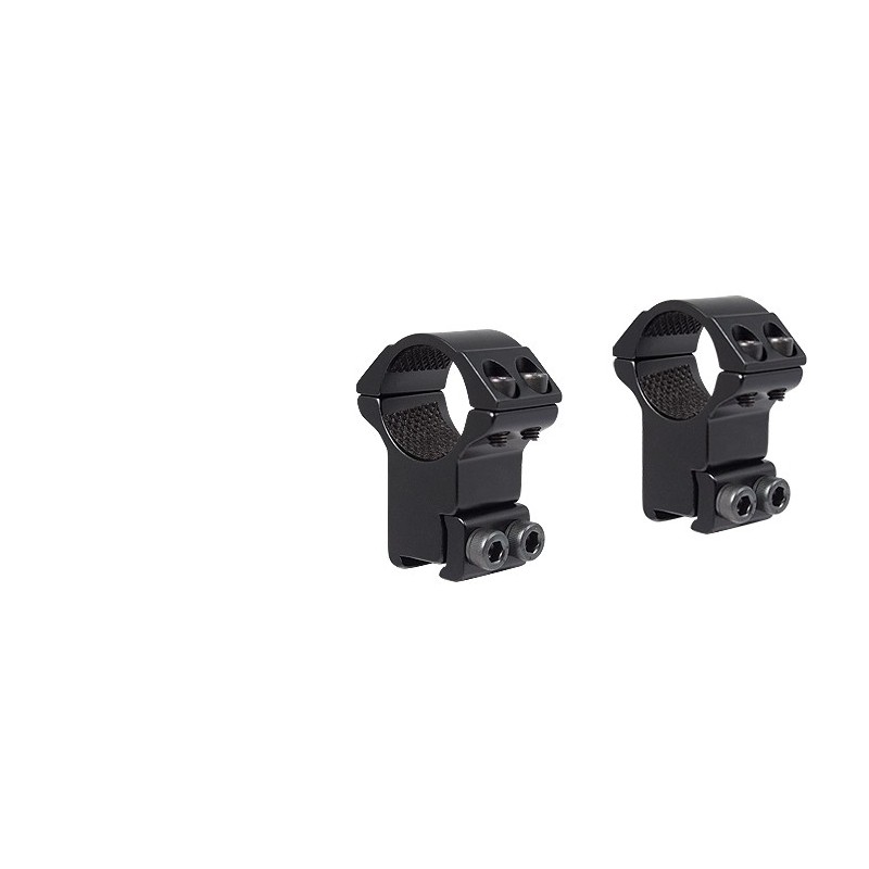 Hawke HM6104 1" 2 Piece Match Mount (3/8" or 11mm Rail) high