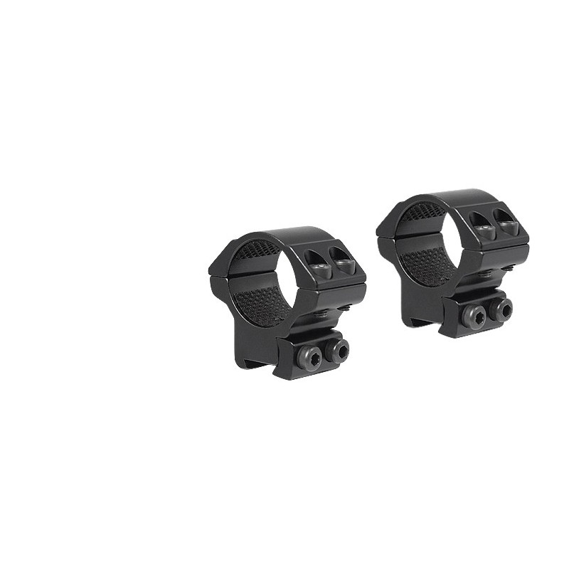 Hawke HM6102 1" 2 Piece Match Mount (3/8" or 11mm Rail) low