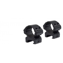 Hawke HM7101 1" 2 Piece Match Mount (weaver rail) Low