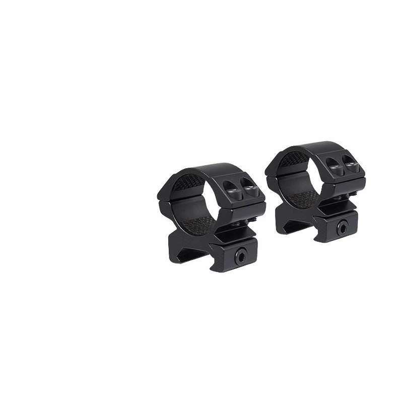 Hawke HM7101 1" 2 Piece Match Mount (weaver rail) Low