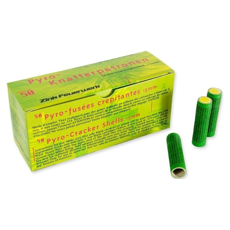 Blank Scream Cartridges 15mm 50 pcs.