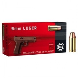 Geco 9mm/124 FMJ RN 50 bullets