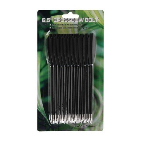 MK-PL-BK plastic arrows 12 stuks