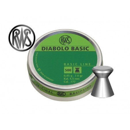 RWS Diabolo Basic 4,5mm 500 pcs