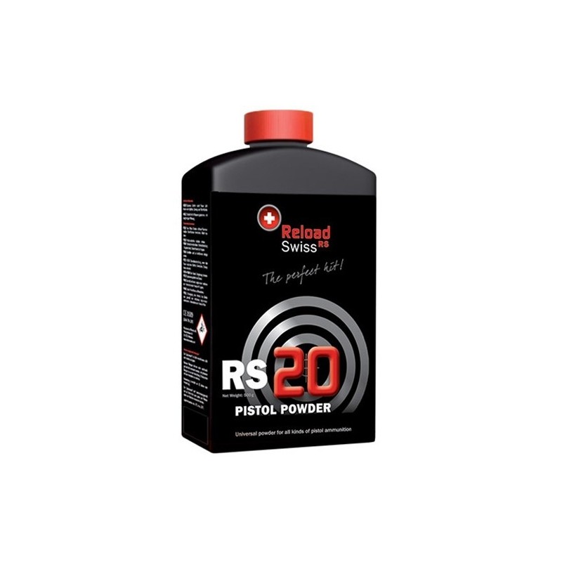 Reload Swiss RS20 Pistol powder