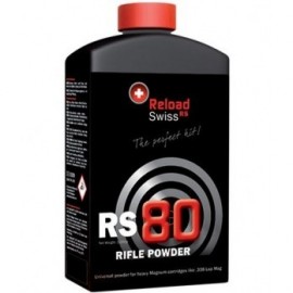 Reload Swiss RS80 Rifle powder