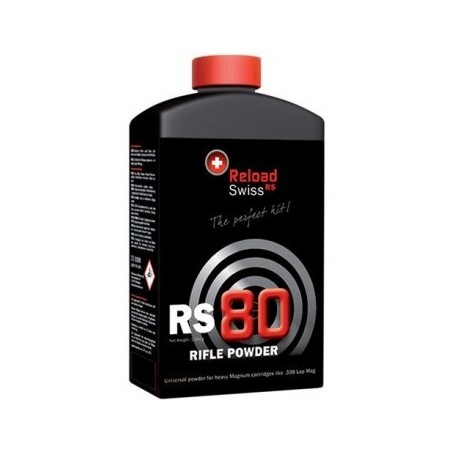 Reload Swiss RS80 Rifle powder