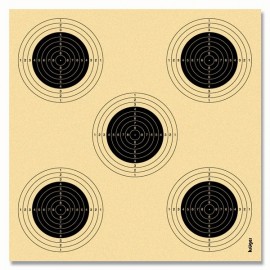 Air rifle target 1305 10m 250 pcs.