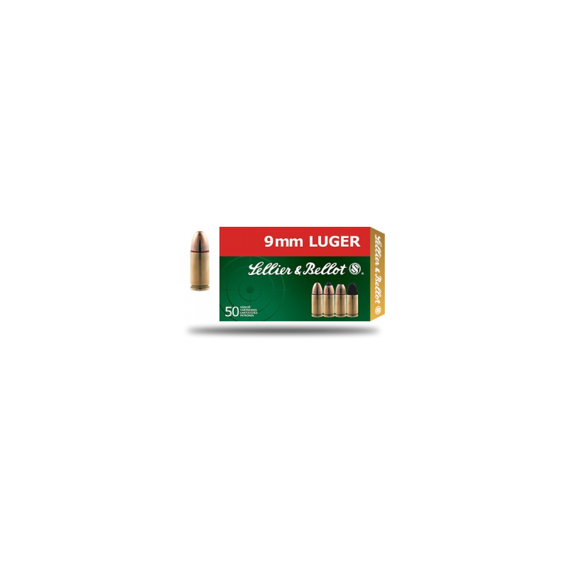 Sellier & Bellot 9mm 150gr FMJ Subsonic 50 pcs