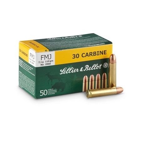 Sellier & Bellot 30M1 110 gr 50 stuks