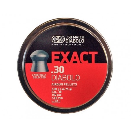 JSB Diabolo Exact .30 150 stuks