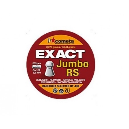 JSB Diabolo Exact Jumbo RS 5,5mm 250 stuks