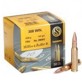 Sellier & Bellot 308 Win. 147gr FMJ 50 stuks