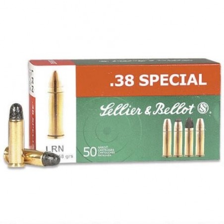 Sellier & bellot 38 Special 158 LRN 50 stuks