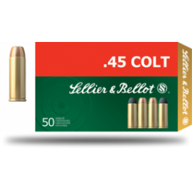 Sellier & Bellot 45 Colt 230gr FMJ 50 stuks
