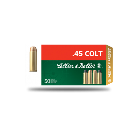 Sellier & Bellot 45 Colt 230gr FMJ 50 stuks