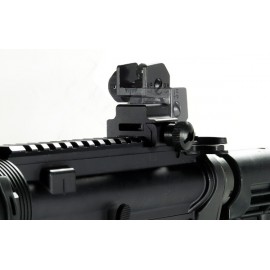 UTG Flip-up Rear Sight w/Windage Adj & Dual Aiming Apertures