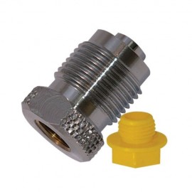 DIN Male x 1/4 BSP Female Adapter