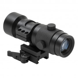 Ncstar 3X Red Dot Magnifier w/Flip to Side QR Mount