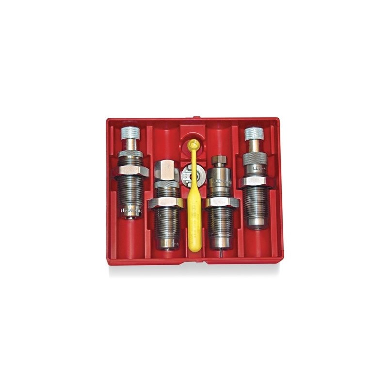 LEE 4 Die Set Pistol Carbide Reloading Dies LEE 4 Die Set Pistol Carbide Reloading Dies