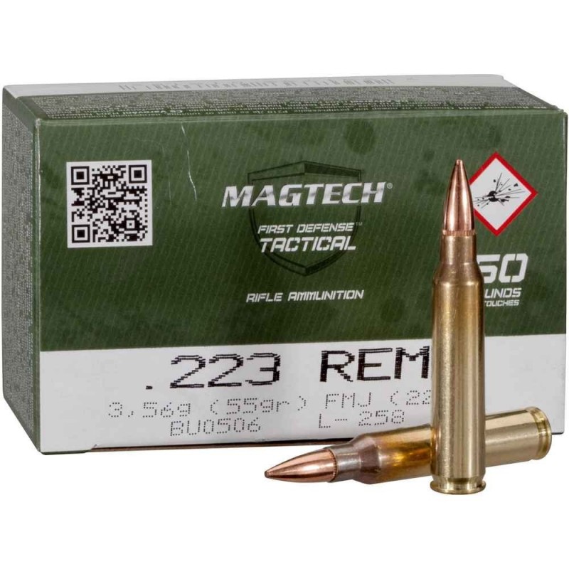 Magtech .223 55gr FMJ 100 pcs