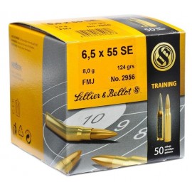 Sellier Et Bellot 6,5X55 SE 140gr FMJ 50 pcs