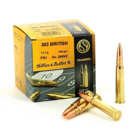 Sellier Et bellot 303 British 180gr FMJ 50 pcs