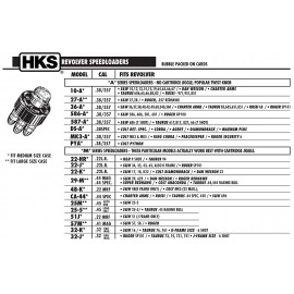 HKS 586-A Revolver Speedloader for S&W 586, 686, 581, 681/Ruger GP100