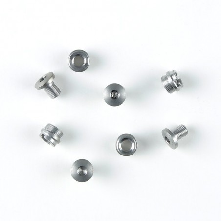 Hogue Thin Grip 1911 Govt. and Officers Model Hex Head Screws (4) and Bushings (4) - Stainless Finish