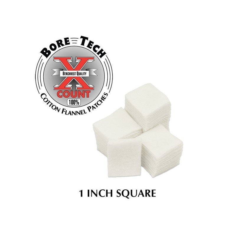 Bore Tech Poetsdoekjes 1" Square 500 stuks