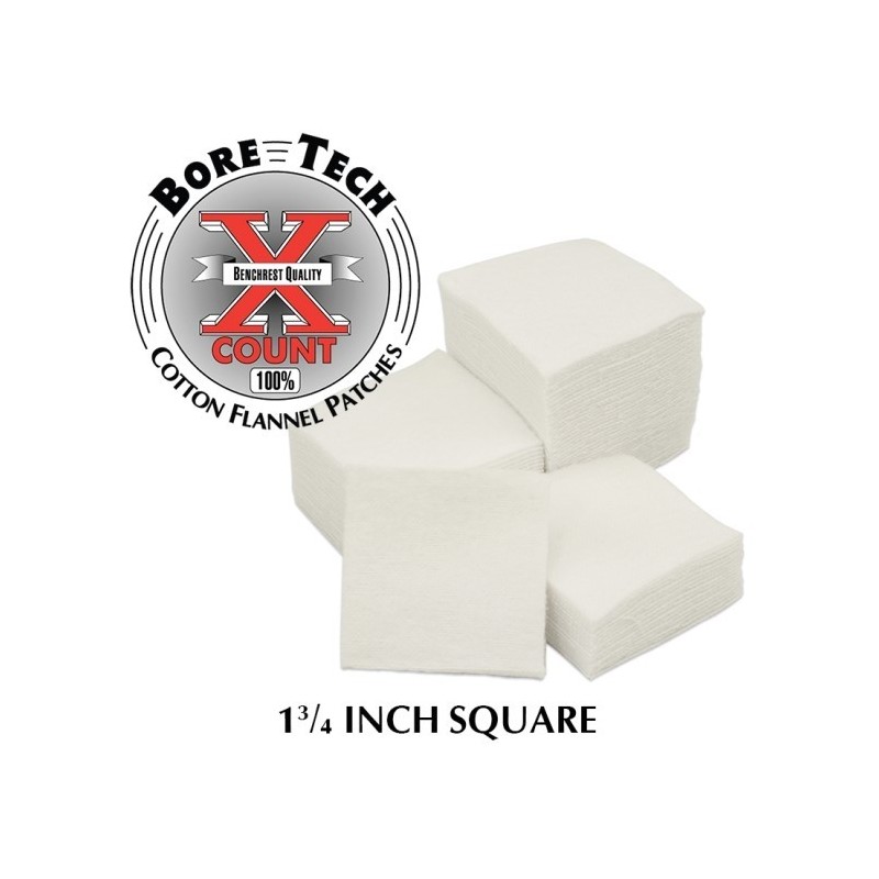 Bore Tech Poetsdoekjes 1" Square 500 pcs