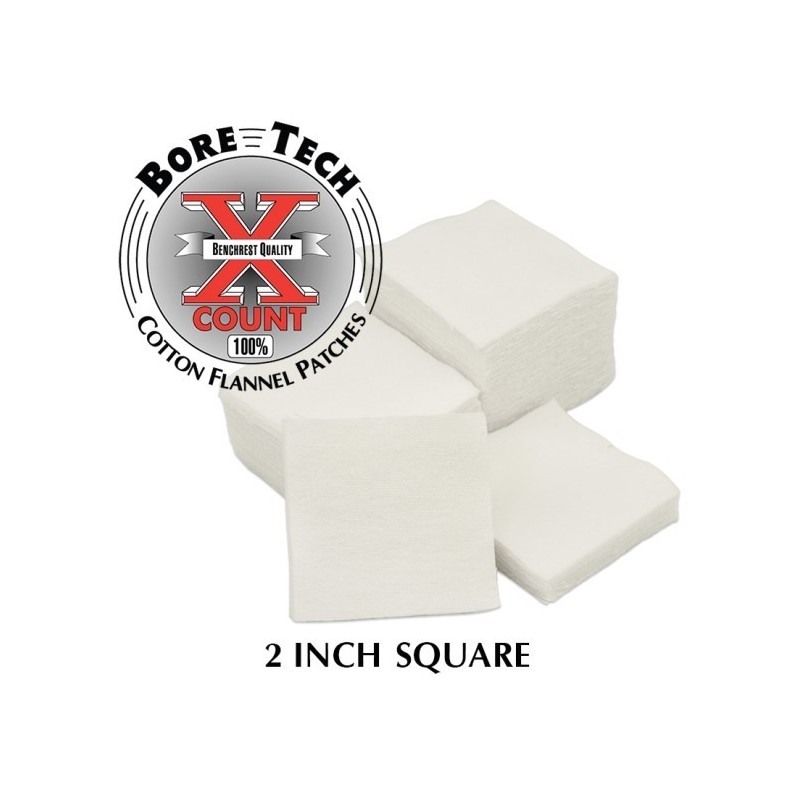 Bore Tech Poetsdoekjes 1" Square 500 stuks