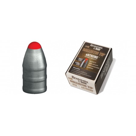 Crosman .357 Benjamin eXTREME 145gr Bullet by Nosler 25 pcs