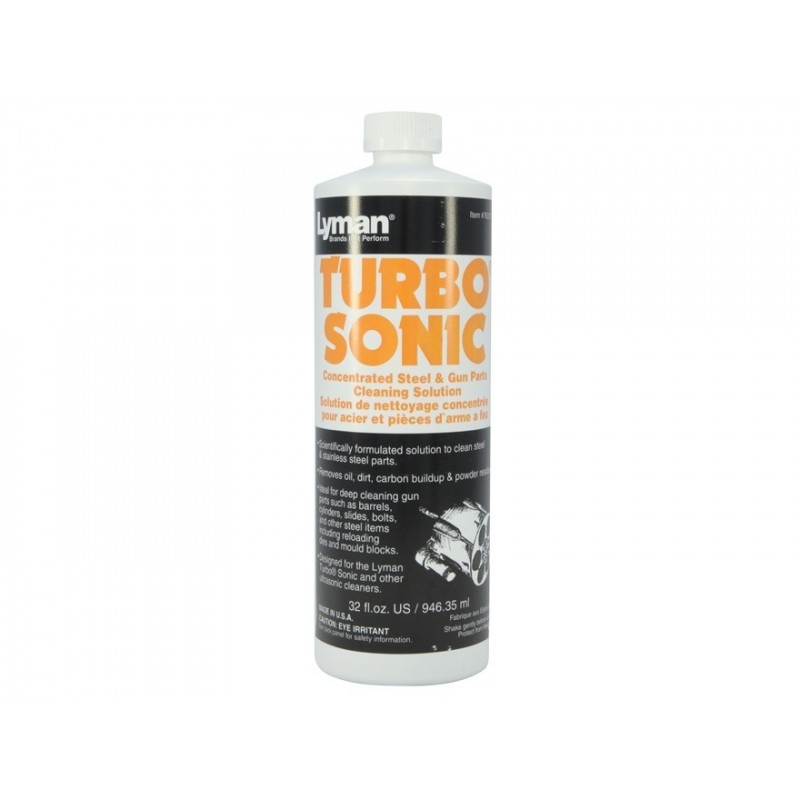 Lyman Turbo Sonic Gun Parts Cleaning Solution 32Oz