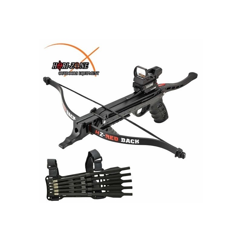 Hori-Zone Red Back Pistol Crossbow 80Lbs