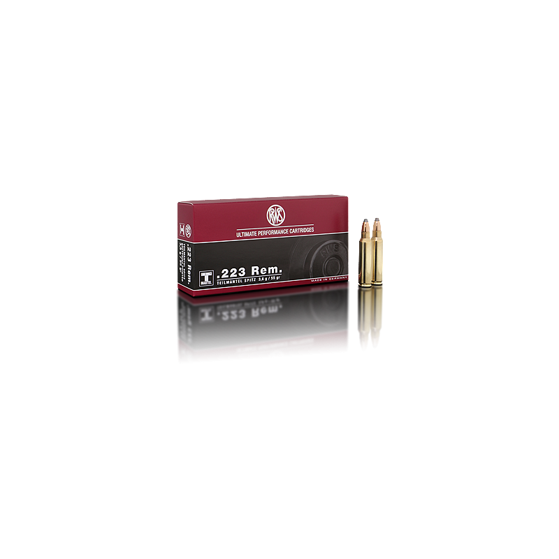 RWS .223 Rem. 55gr TMS 20 stuks