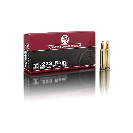 RWS .223 Rem. 55gr TMS 20 stuks