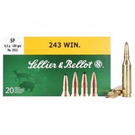 Sellier Et Bellot .243 Win 100gr SP 20 pcs