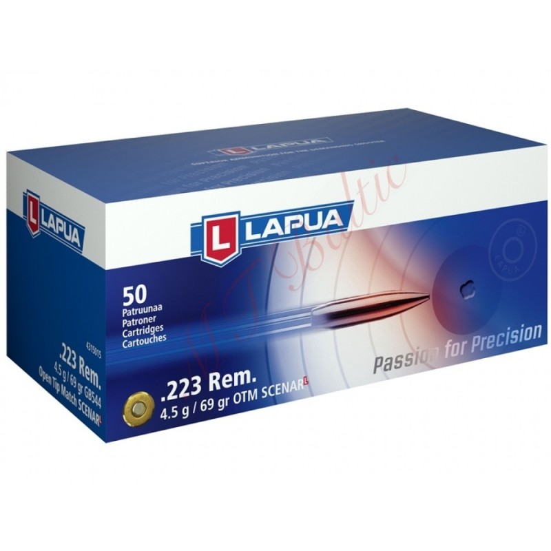 Lapua .223 69gr OTM Scenar L 50 pcs  