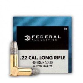 Federal 510 .22LR 500 pcs.