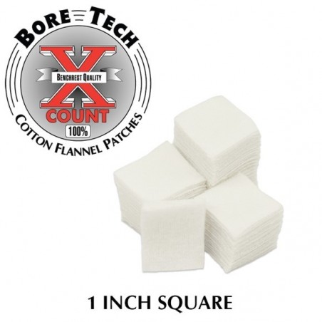 Bore Tech Poetsdoekjes 1" Square 500 stuks