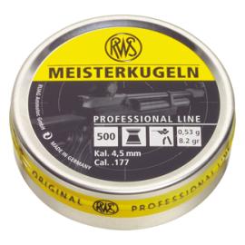 RWS Meisterkugeln 4,5mm 500 stuks